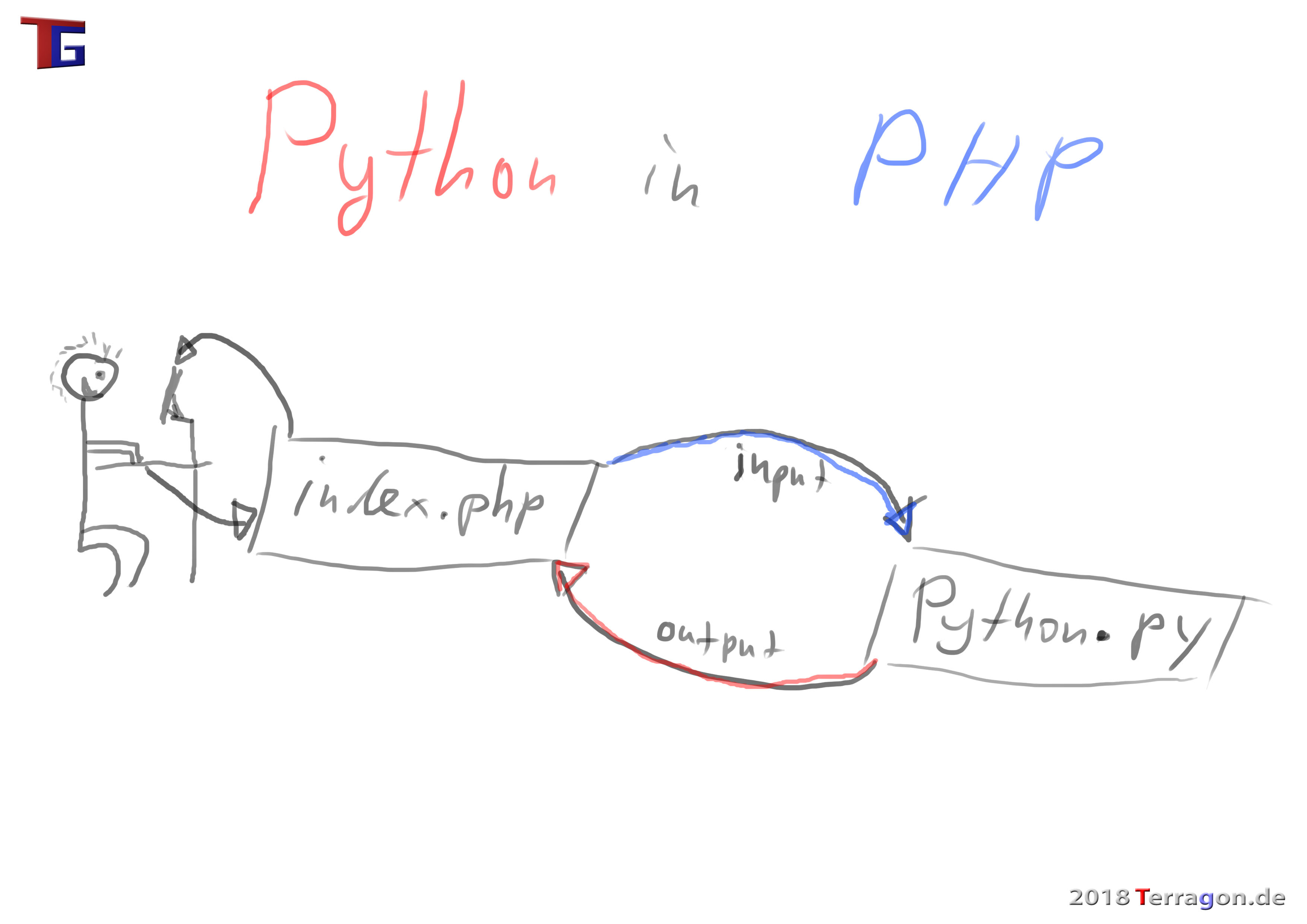 Python Scripte in PHP ausführen und Variablen übergeben